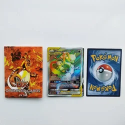 2024 Oversized Pokemon Cards 12Pcs Jumbo Letters Cards Vmax Vstar GX Arceus Pikachu Charizard Super Shiny Rare Card