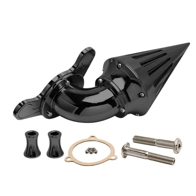 A03Z-Cone Spike Air Cleaner Intake Filters For Touring Road Glide