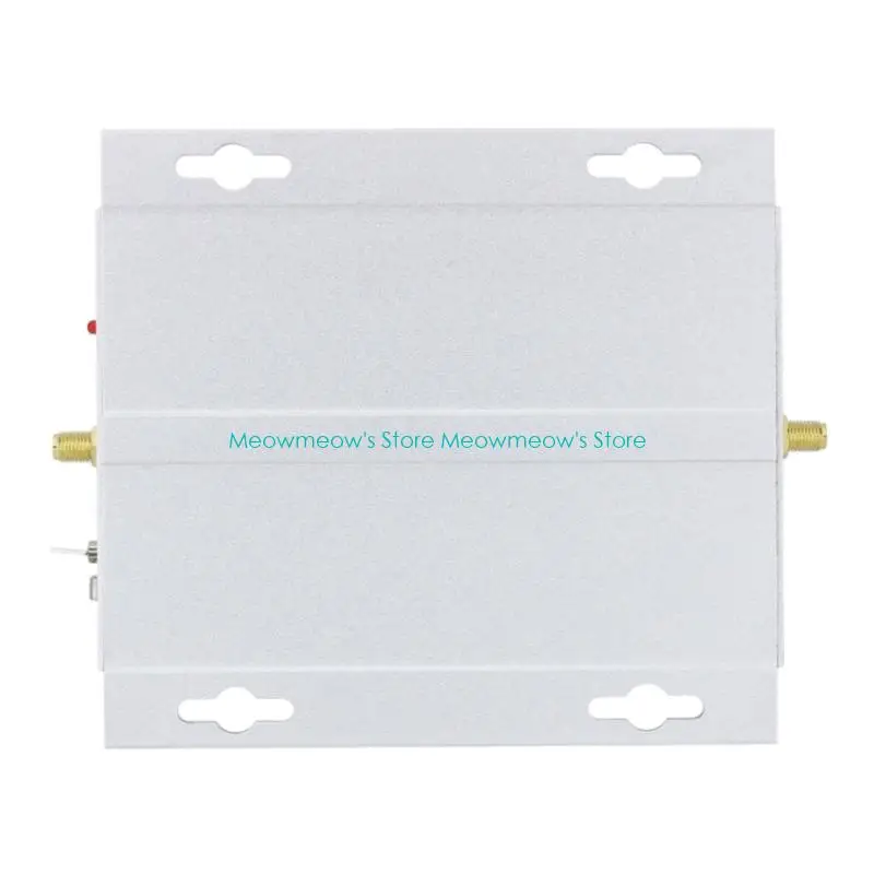 Amplificador RF W91A ISC43224, rango frecuencia banda ancha 1-200MHz, 25W, potente para sistemas comunicación