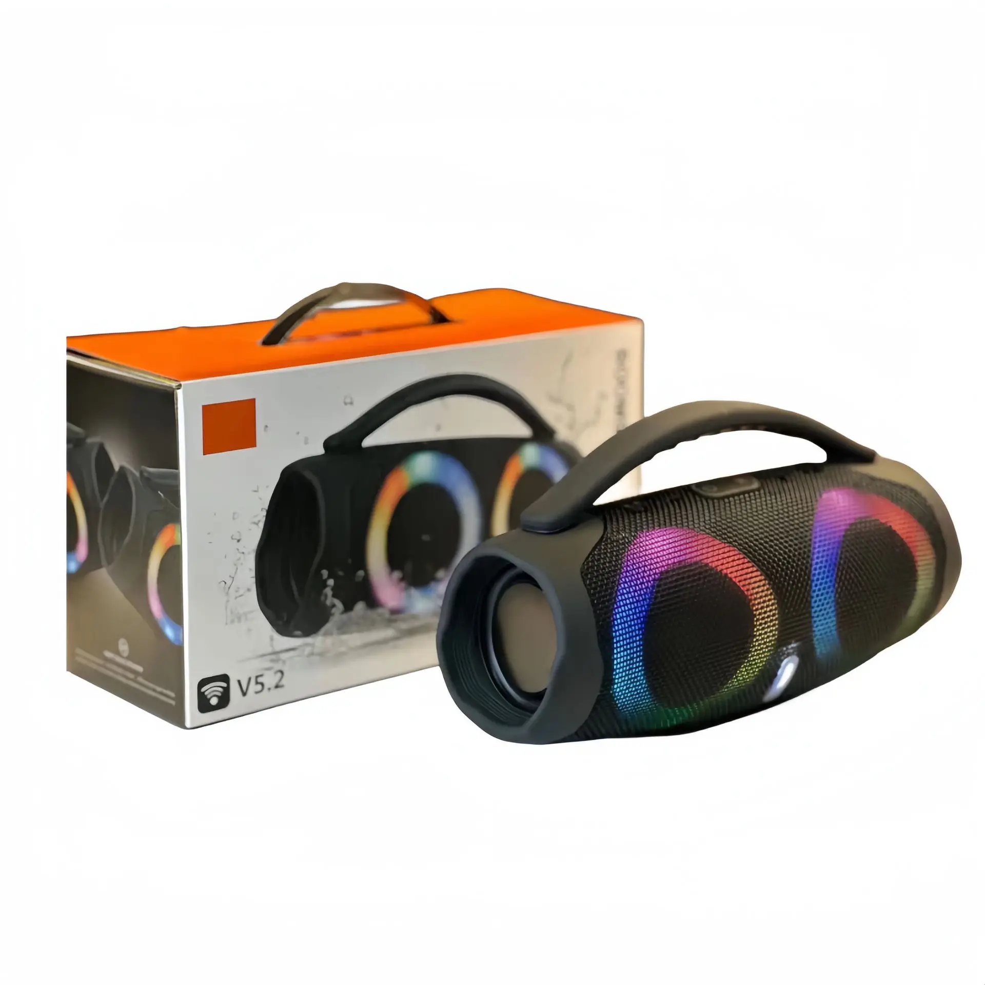 

BOX3-MINI Беспроводной Bluetooth-динамик Great War God RGB Портативный уличный портативный сабвуфер Аудио