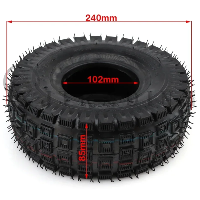 For Gas Scooter Bike Wheel Chair Motorcycle 10''Electric Scooter 11 Inch Pneumatic Tyre 3.00-4 Inner And Outer Tire Wheel Parts