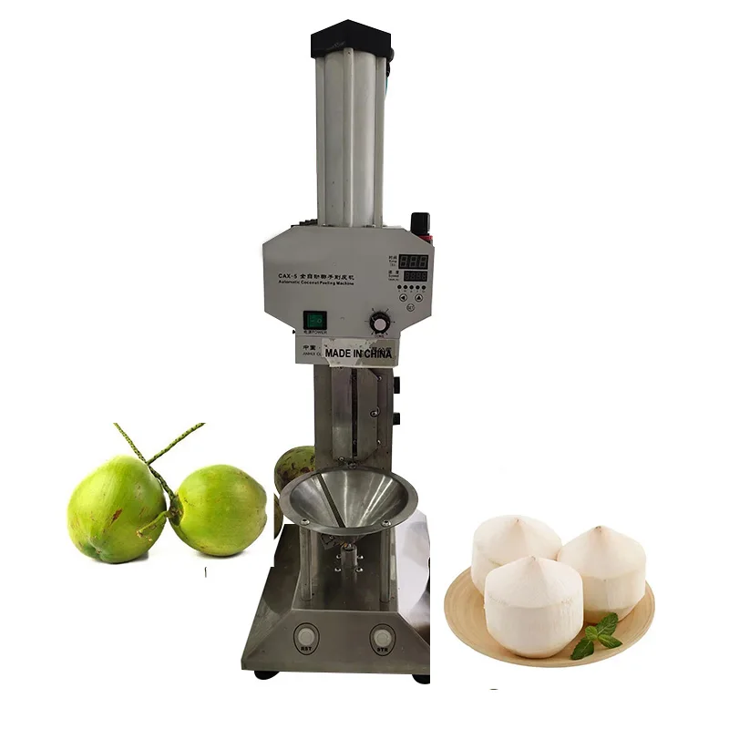 Tender coconut trimming machine green coconut peeling machine green coconut peel cutting machine price