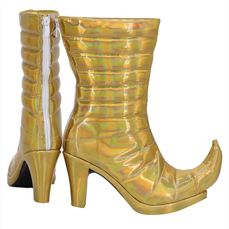 Chaussures de Cosplay Anime Dio Brando, bottes pour hommes et femmes, déguisement fantaisie d'halloween, Costumes de fête de carnaval, accessoires