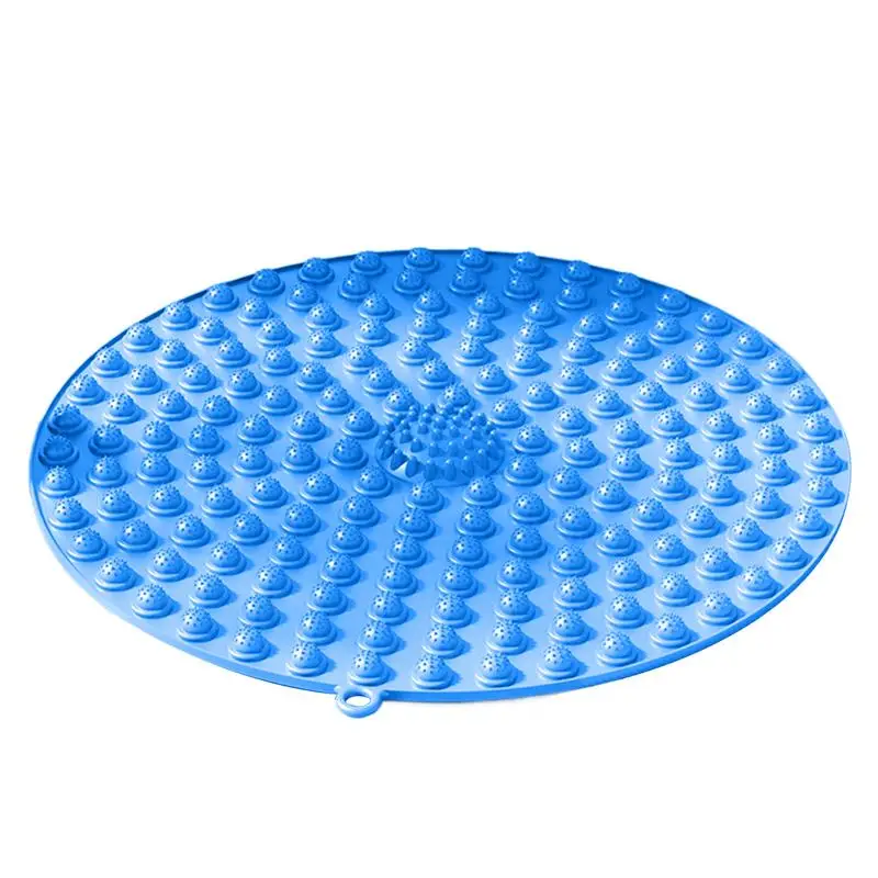 

Reflexology Mat Foot Massage Mat Pressure Point Mat 21.65inch Ergonomic High Elasticity Round Pressure Point Board Foot Massage