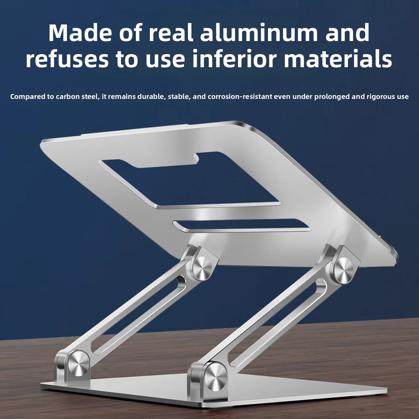 Aluminum Laptop Stand Height Adjustable Riser for 16 Inch Gaming Notebook Cooling Desktop Holder Office Home 노트북 거치대