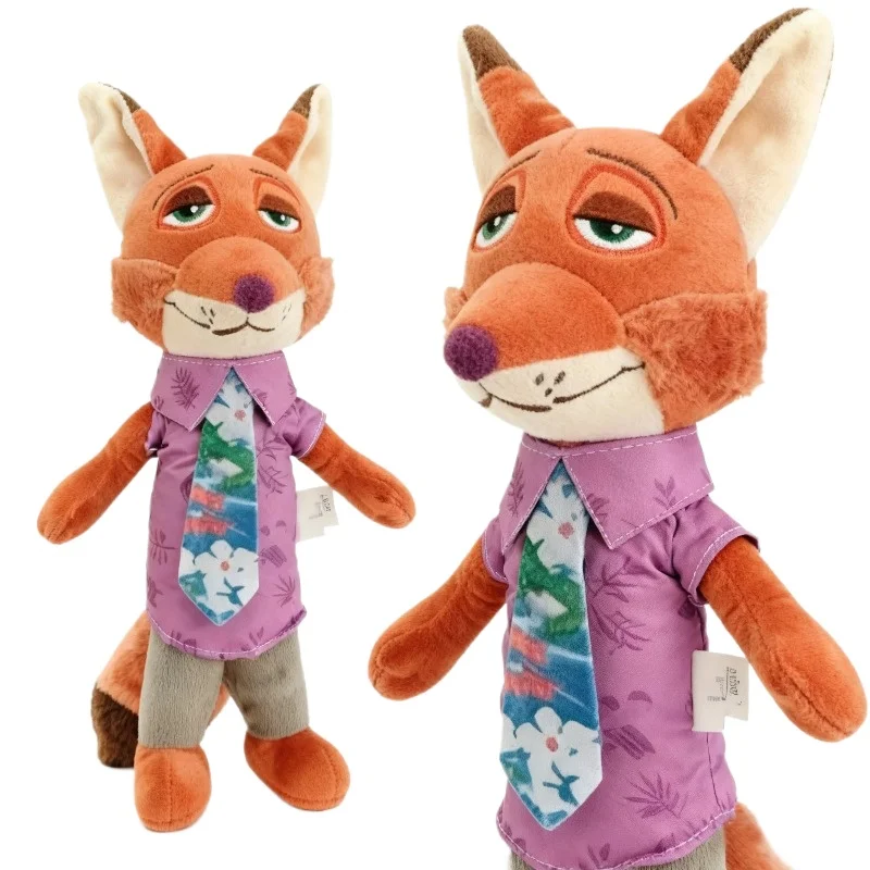 Zootopia2 Disney Anime juguetes de peluche Judy el conejito muñeca Nick el zorro juguete de peluche suave niños regalos de navidad Anime juguete de peluche