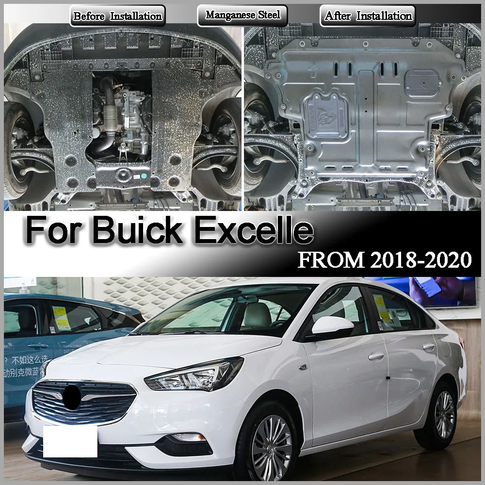 For Buick Excelle 2018-2020 1.3L Car Accessories Under Engine Guard Mudguard Board Splash Shield Mud Fender Plate Panel
