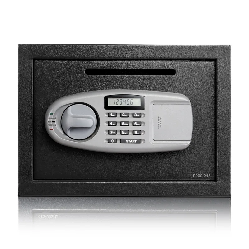 

Бытовой сейф для хранения ценностей, электронный сейф с паролем в стену, 25 см, офисный домашний сейф для монет