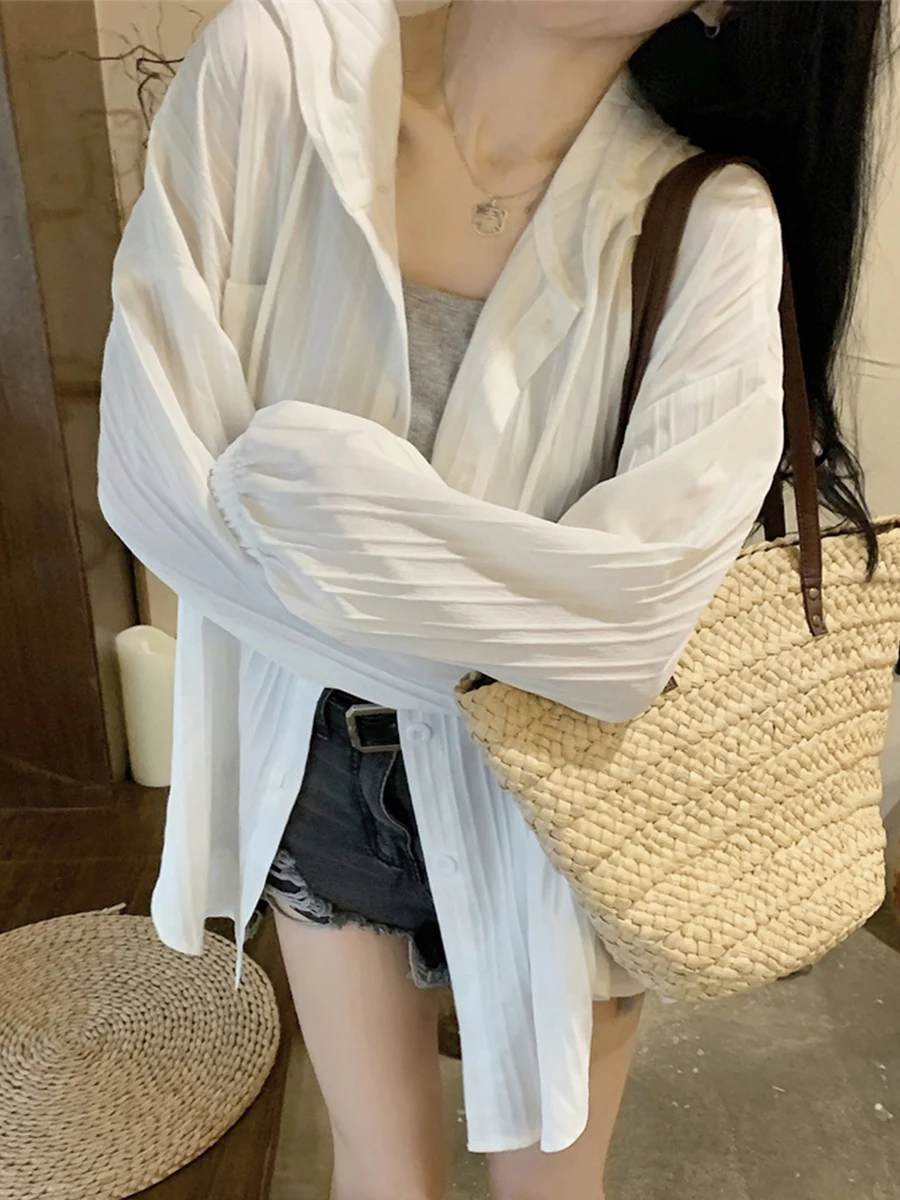 

Легкая летняя солнцезащитная одежда больших размеров с длинными рукавами и капюшоном, женский свободный кардиган, верхняя одежда для повседневной носки