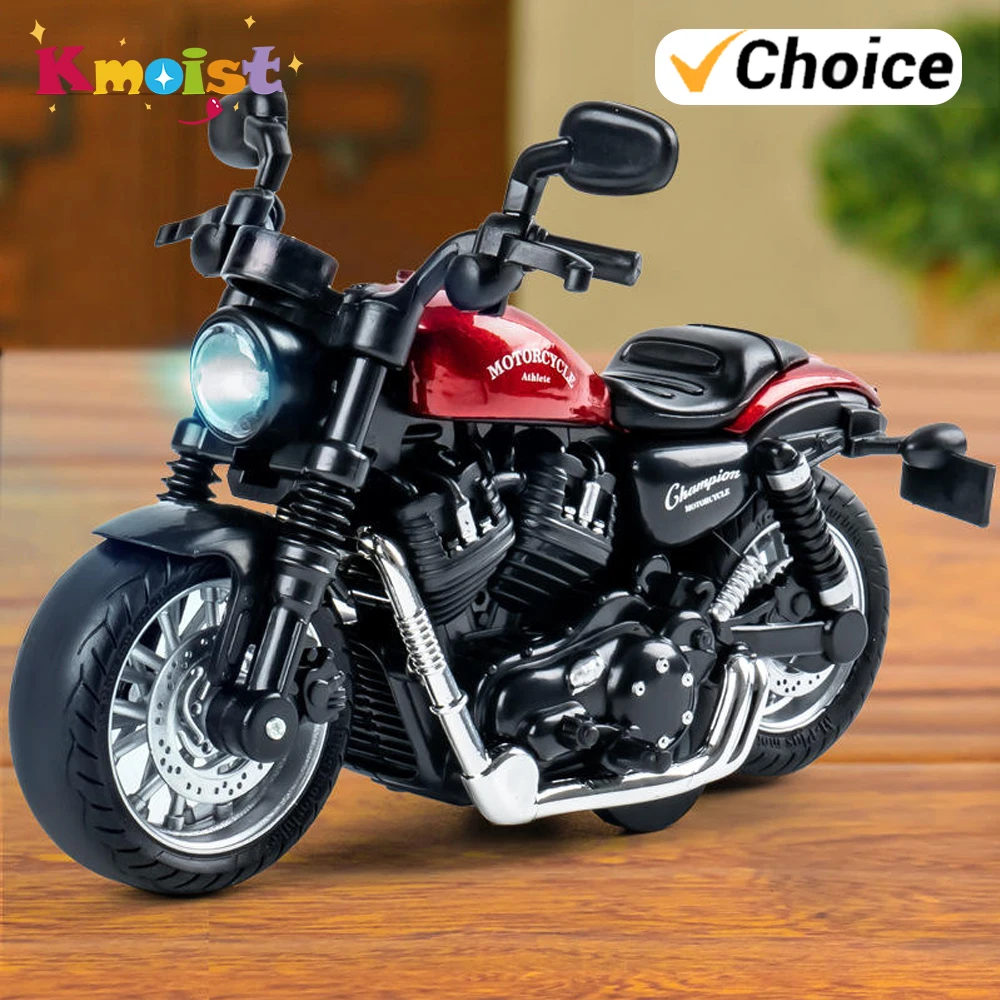 1/14 juguetes para motocicleta, modelo de coche de aleación de simulación con sonido y luz, coche de juguete extraíble, juguetes, pasatiempos, modelado de vehículos fundidos a presión