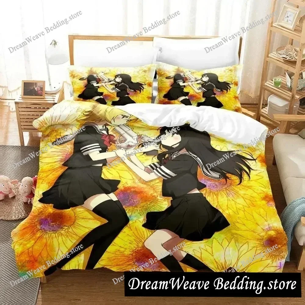 3D Printed Anime Magical Girl Site Bedding Set Boys Girls Twin Queen Size Duvet Cover Pillowcase Bed Kids Adult Home Textile741