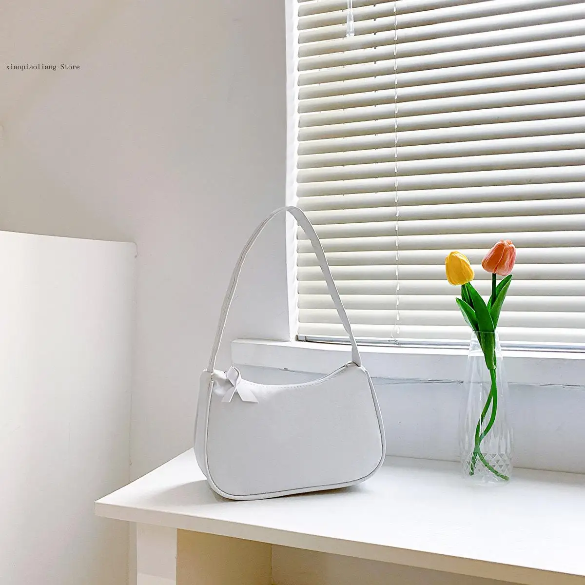 Lazy Style Half Moon Bag Feminine Temperament Versatile Single Shoulder Armpit Single Shoulder Handbag