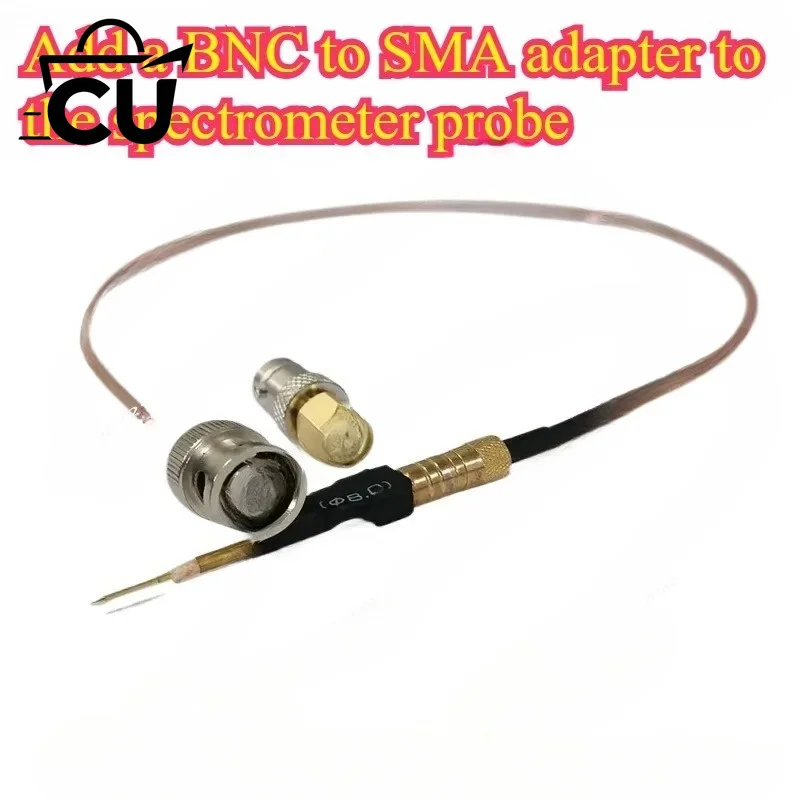 RF Spectrum Analyzer Probe with BNC to SMA Adapter - Test Probe & Signal Distribution Connector