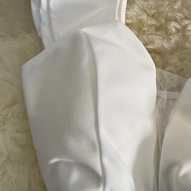 OCEANLOVE Evening Party Dresses Women Solid Spring Summer A-line Vestidos Mujer Korean Fashion Single Shoulder Mini Dress