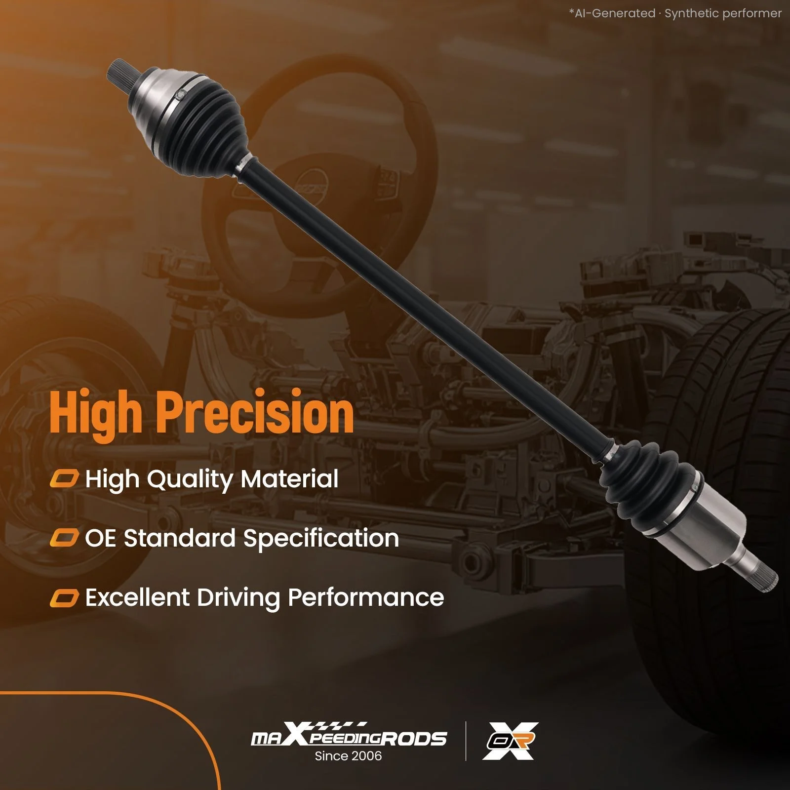 Pair Front CV Axle Shaft Set for Volkswagen Jetta FWD 2005-2018