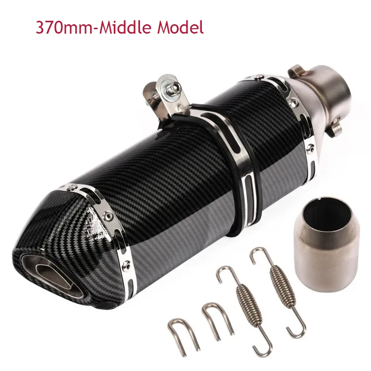 51mm Universal Accessories Motorcycle Exhaust pipe Modified Muffler Pipe echappement moto db killer For XJ6 MT07 09 03