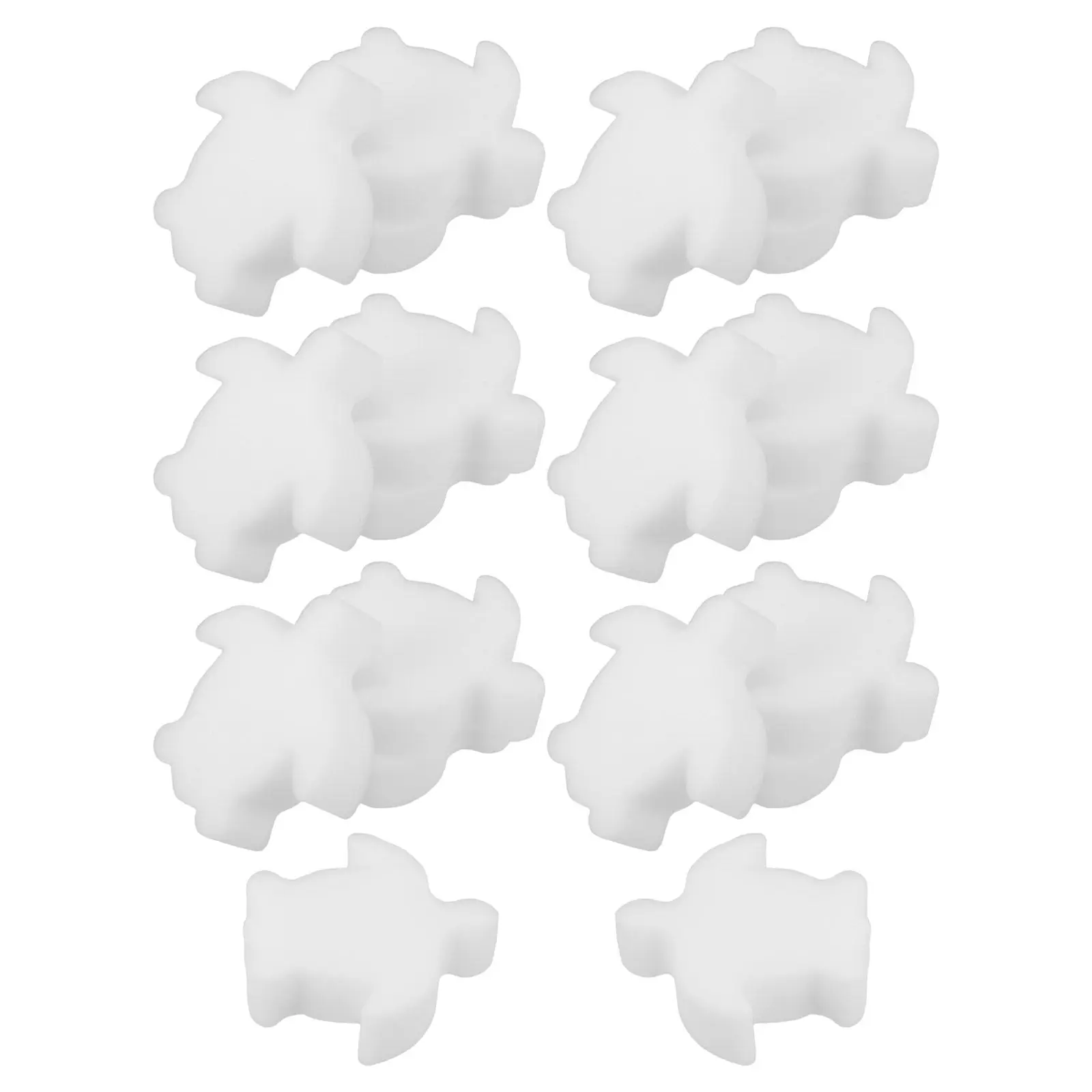 

20Pcs Turtle Shaped Oil Absorbing Sponge Cute Pool Maintenance Filter Sponge for Spa Hot Tub Swimming Pool Shower Accessory