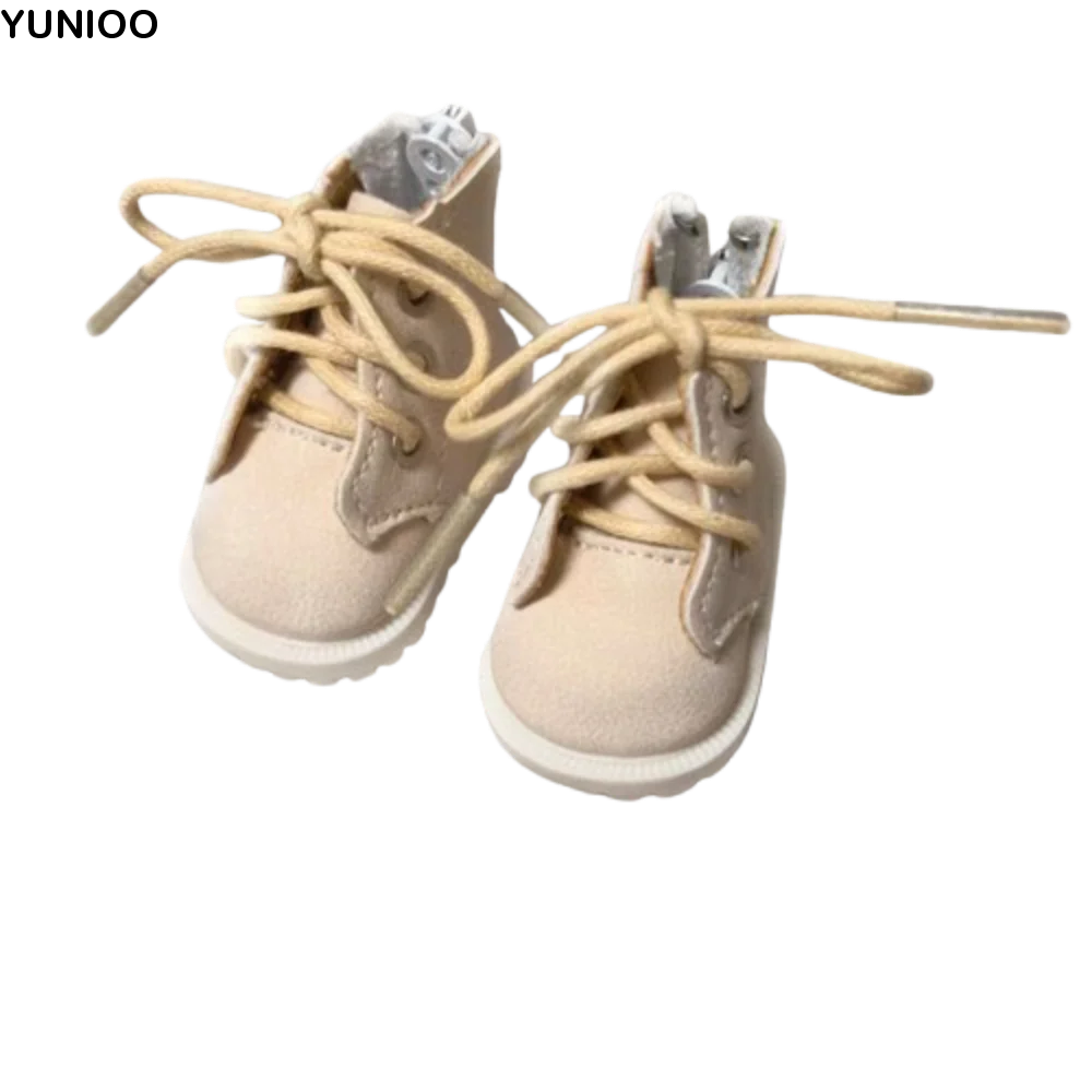 

1pair Pretend Play Bjd Doll Shoe Black Brown Cute Outfit Doll Leather Shoes Boots 1/6 Scale PU Dolls Uniform Shoes Holala Gcs