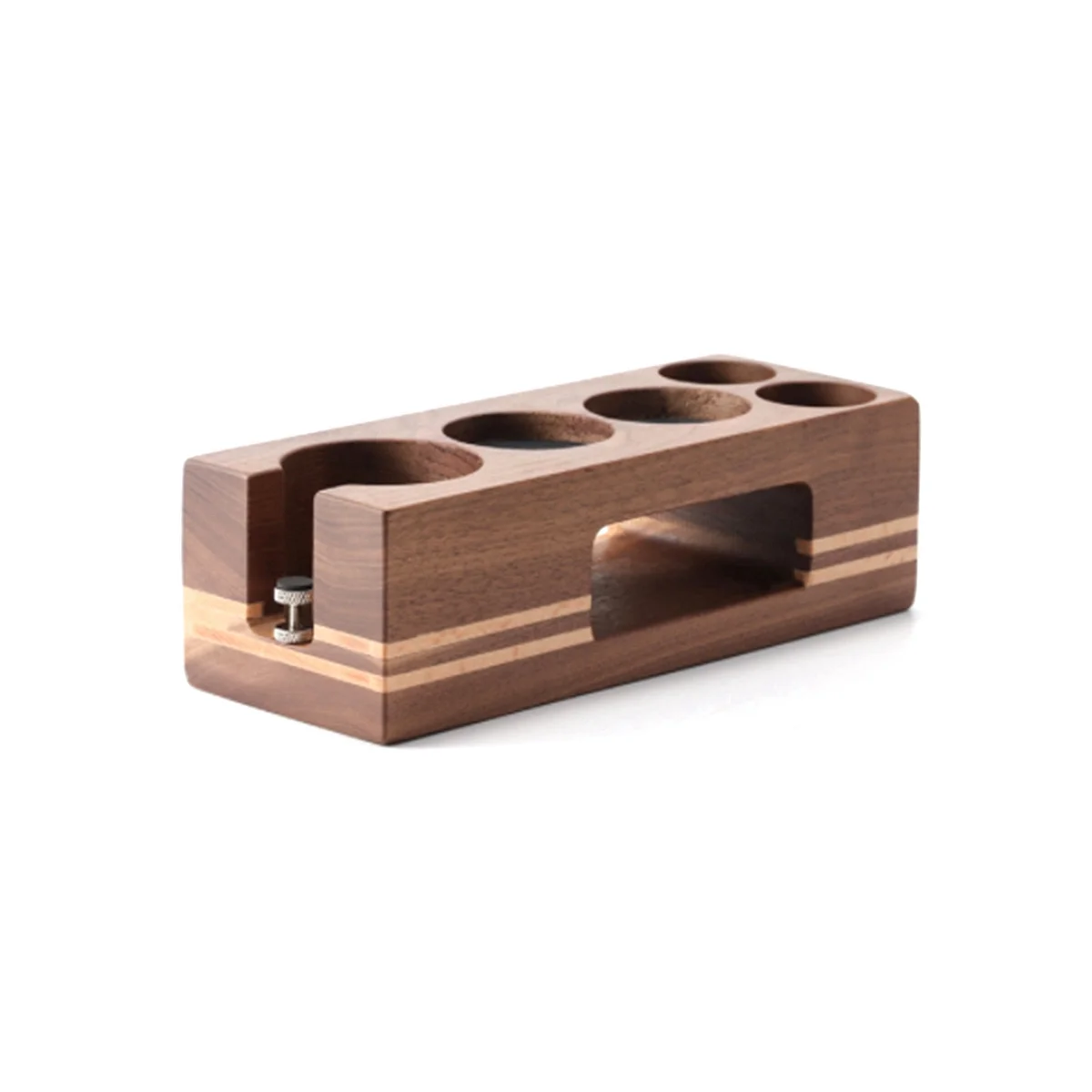 سدادة قهوة حامل الخشب ملء دعم قاعدة اسبريسو العبث حصيرة محطة الوقوف لملحقات القهوة باريستا 54 مللي متر