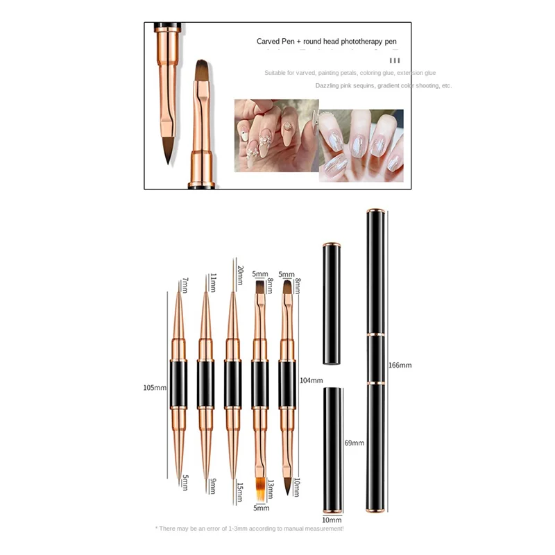 Hiws 5Pcs Double He… - image