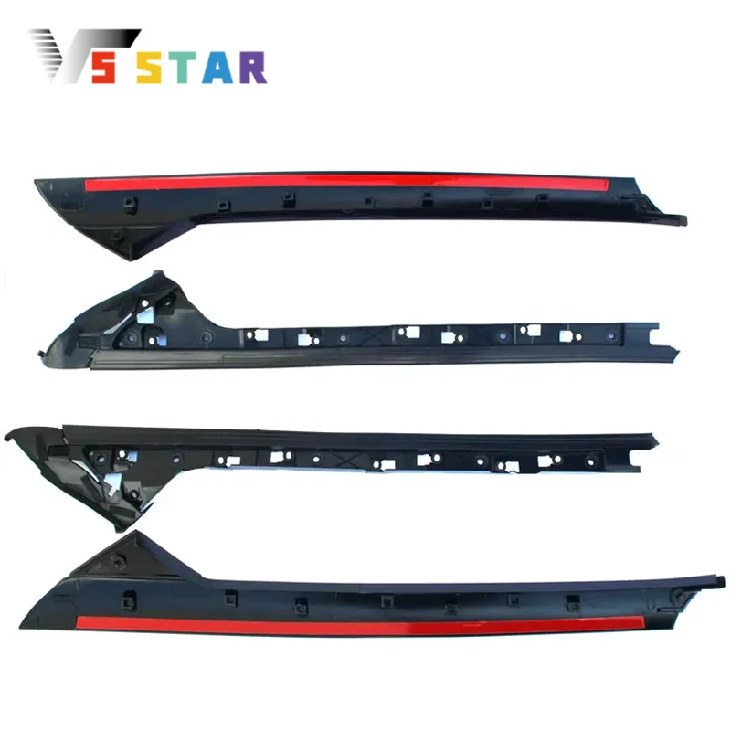 

BB5Z7803137AA BB5Z-7803137-AB BB5Z7803137BA 4pcs Left Right Side Windshield A-Pillar Molding Trim For 2011-2019 Ford Explorer