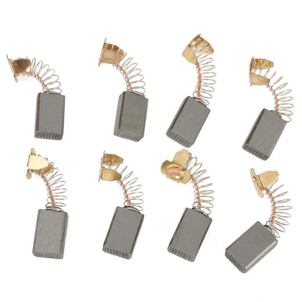 Drills Workshop 42mm 8Pcs Grinder Carbon Brush Motor Replacement Parts Power Accessories Tools Electric Repair