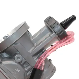 Carburador de motocicleta para Keihin PWK, Peças de corrida com Power Jet, Motor 4T, Enduro Motocross Pit Dirt Bike, 33mm, 34mm, 35mm, 36mm, 38mm, 40mm, 42 milímetros 10 principais vendas carburador keihin 38 mm - №6