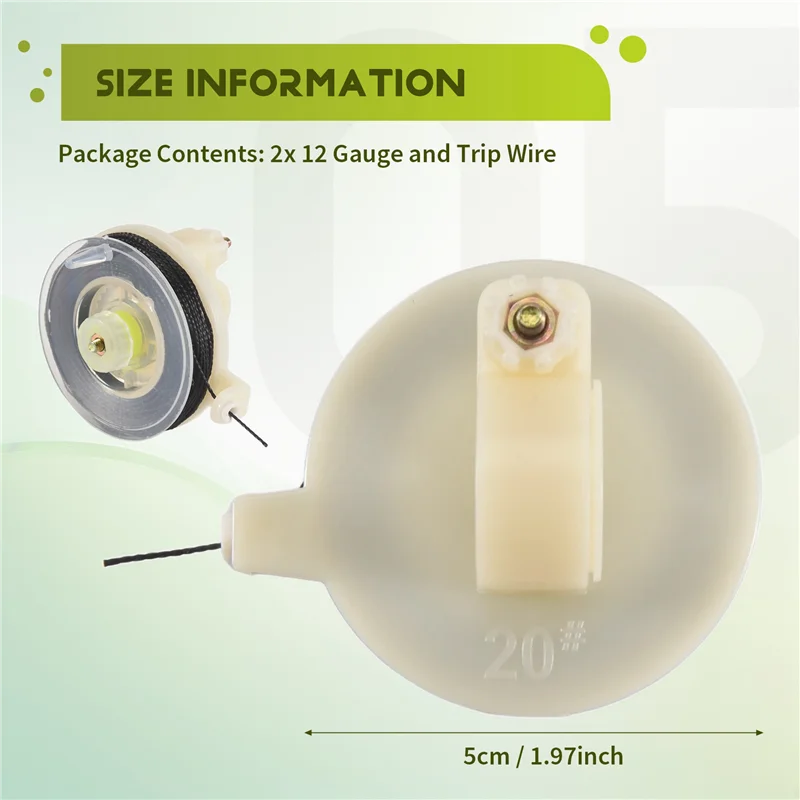 【Дополнительные предложения】 Многоразовая катушка (85 футов), катушка для сигнализации по периметру, 12, калибр и сигнализация по проволоке