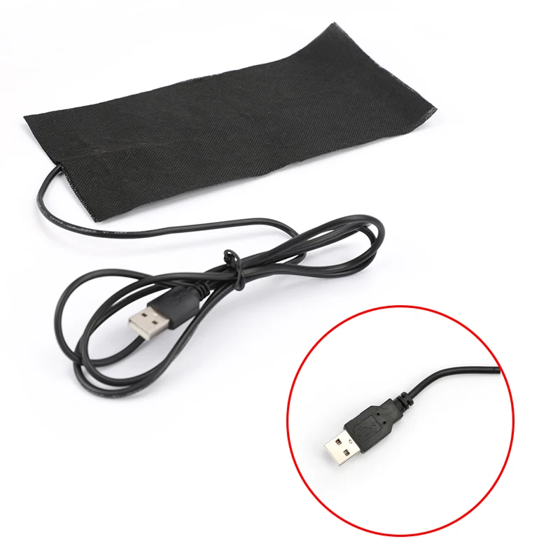 

1 шт., электрическая USB-грелка, зимний домашний коврик с подогревом для домашних животных, рептилий, теплая подушка, термоодежда «сделай сам», уличная куртка с подогревом, жилет, пальто
