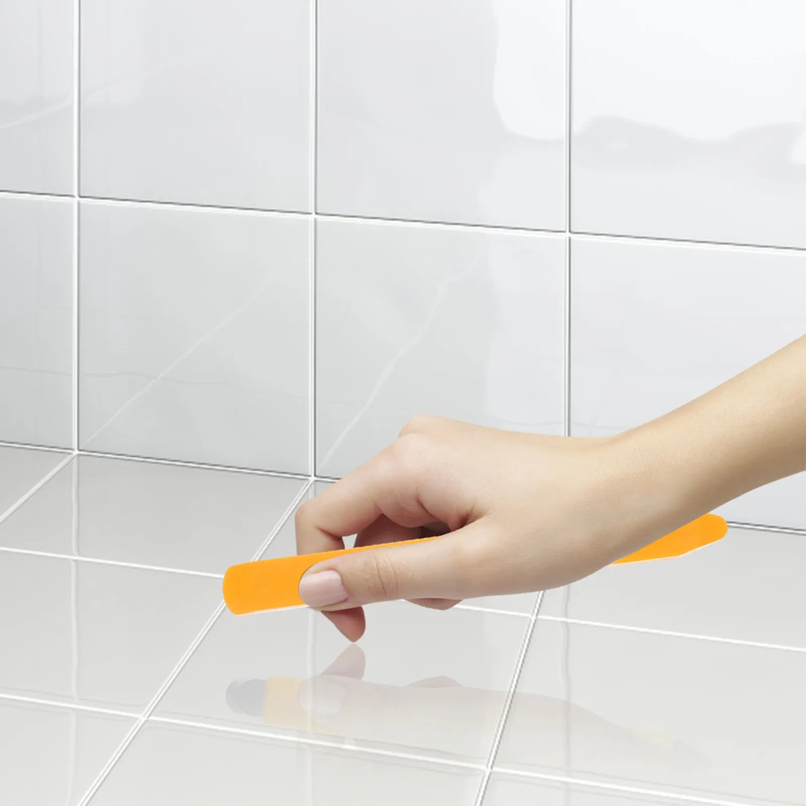 20 Sets de Raspadores Profesionales para Calafateo, Espátulas de Ángulo Negativo para Silicona, Resina y Mortero, para Cocina, Baño y Bricolaje