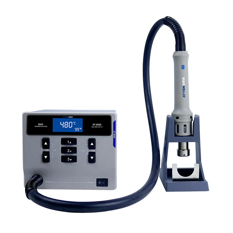 ST-862D Hot Air Gun Industrial Digital Display Dormant Constant Temperature Adjustable Temperature Hot Air gun Repair