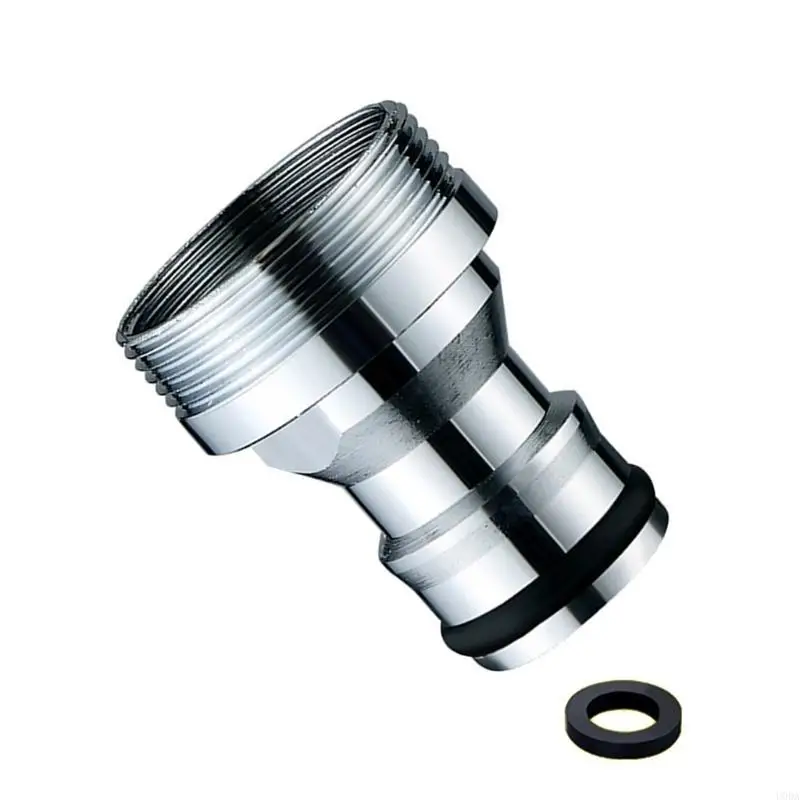  Universal Mixers Tap Adapter Bathroom Accessory Portable for Garden Hose Connection Fit Multiple Threaded Faucets
