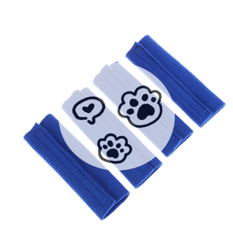 Высококачественные универсальные многоразовые комфортные накладки (4 шт.) для ремней масок CPAP, чехлы для подушечек для лица, накладки на ремни головных уборов CPAP