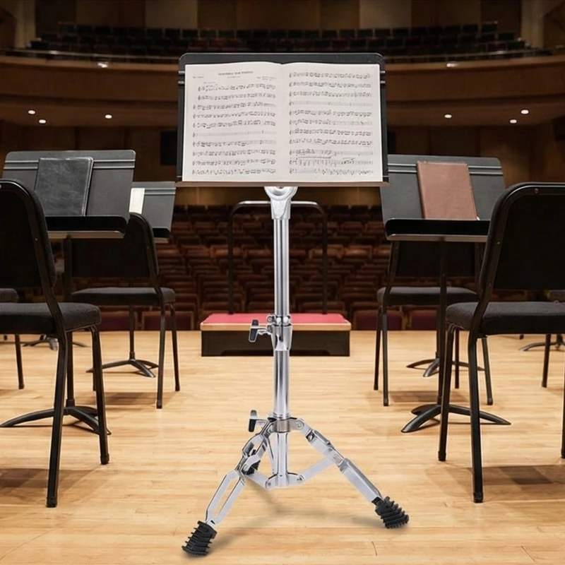 Adjustable Height Drum Stand Metal Instrument Holder Base Drum Bracket for Stable Performances Easy to Install K1YF
