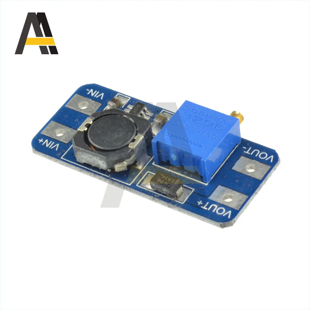 MT3608 دفعة وحدة DC-DC تصعيد محول الداعم وحدة امدادات الطاقة مجلس 2A ماكس 2 فولت-24 فولت إلى 5/9/12/28 فولت لاردوينو