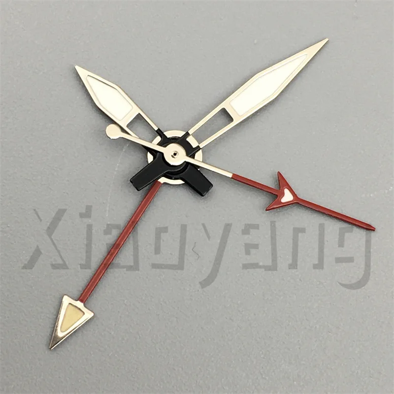 NH34A Retro Watch Hands Vintage Watch Needles With C3 Luminous Fit for NH34 Movement  GMT Men's Watch Modified Replacement Parts image 4