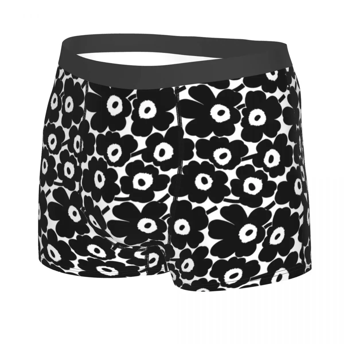 Custom Little Poppy Print Boxers Shorts Mens Fashion Modern Style Briefs Underwear Cool Underpants