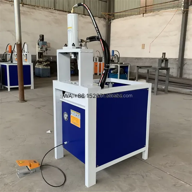 Wmwmnu for Single Double Head Aluminum Hydraulic Stainless Steel  Tube Hole Punching Small Arc Punching