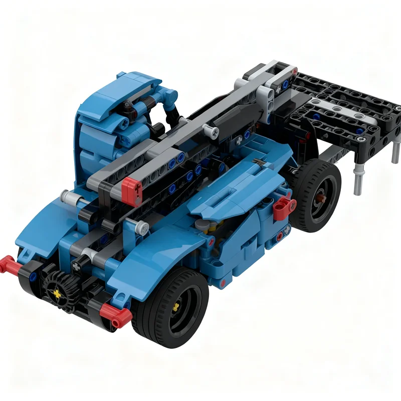 479pcs MOC Technical Telehandler Alternate Build Model Building Blocks Architecture Toy Education Brick Christmas Gifts Kids