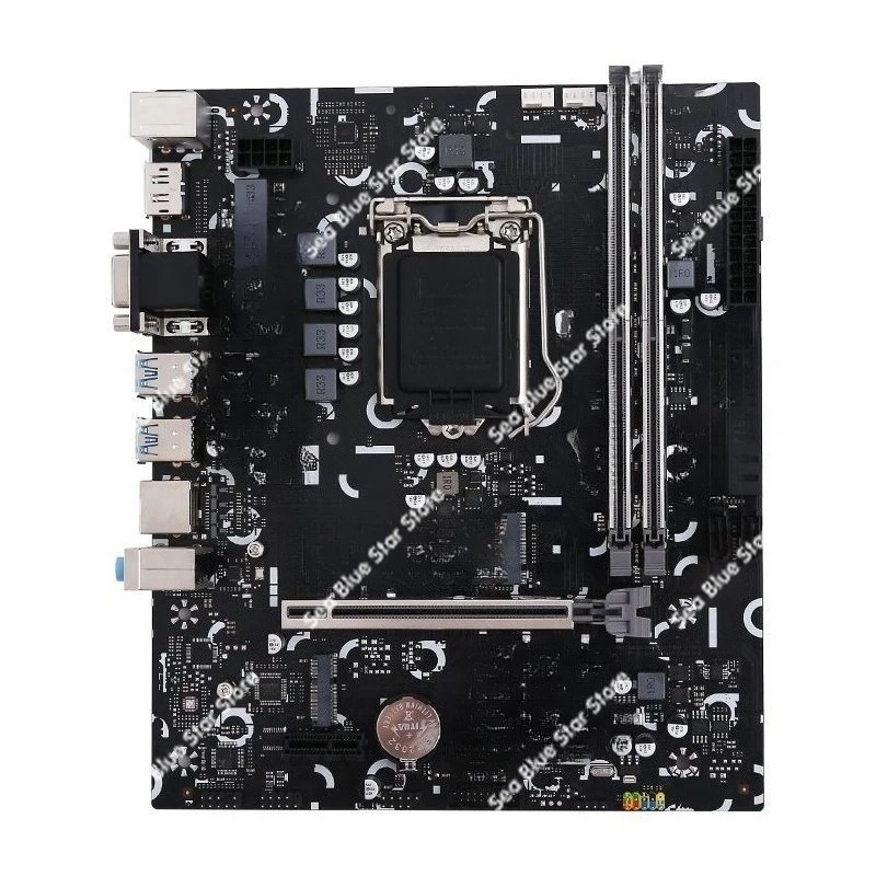 New computer main board H511M LGA1200 pin DDR4 main board only supports 10th generation CPU dual channel M.2