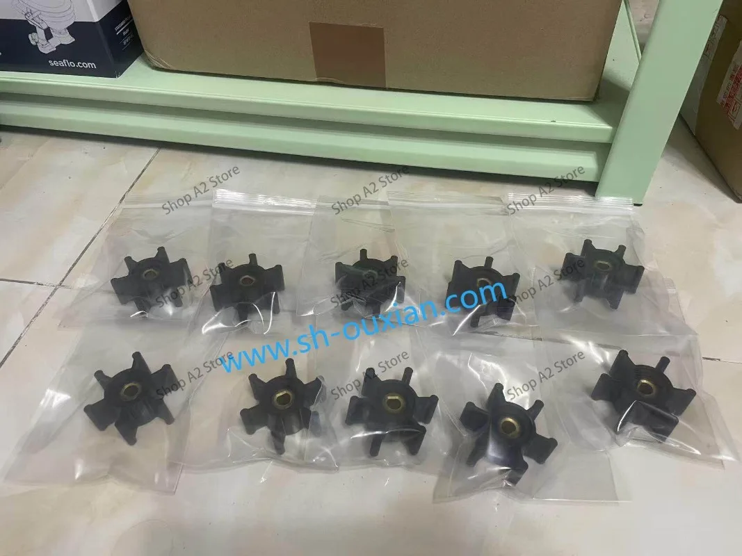 Boat side inner machine water pump rubber impeller seawater pump rubber impeller RV toilet sewage pump impeller
