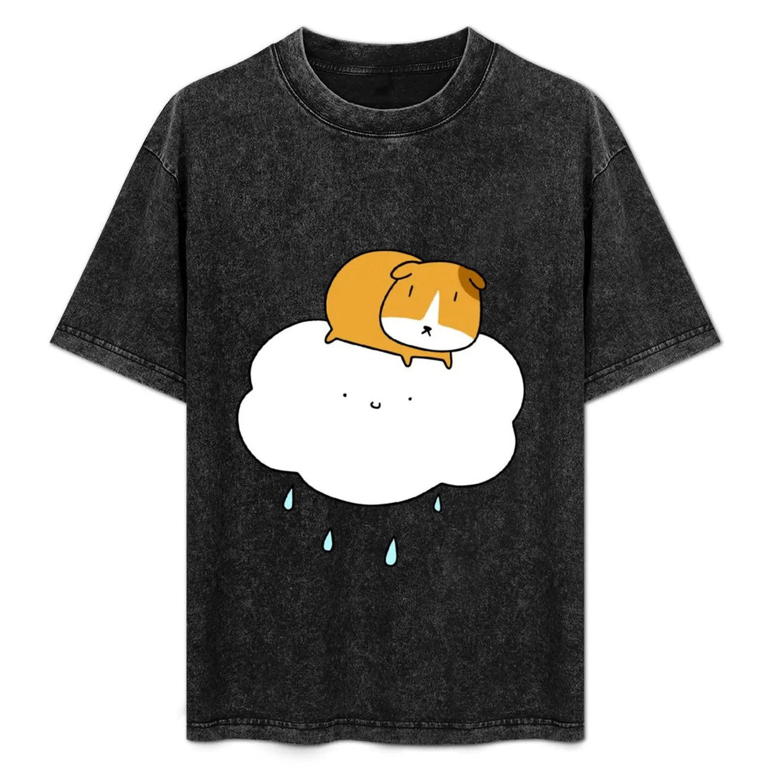 

Rain Cloud Guinea Pig T-Shirt Christmas Theme Tee Top