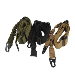 MAGORUI Esportes ao ar livre Pontos duplos 2 Pontos de liberação rápida Rifle Gun Sling Acessórios de caça