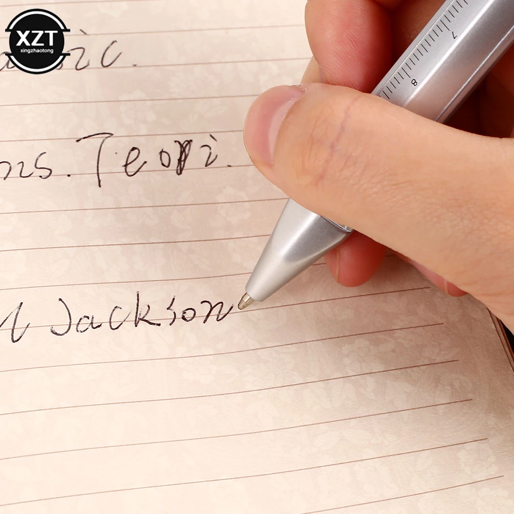 1PCS Multifunction 0.5mm Gel Ink Pen Vernier Caliper Roller Ball Pen Stationery Ball-Point School Office Stationery