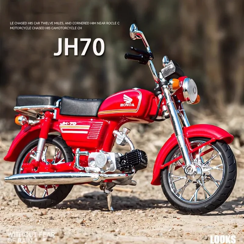 

1/12 Honda JiaLing JH-70 Alloy Motorcycle Model Simulation Diecast Metal Street Sports Motorcycle Model Collection Kids Toy Gift