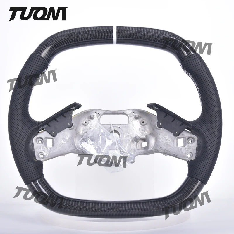 Sports Racing Cars Carbon Fiber Steering Wheel For Chevrolet Corvette C8