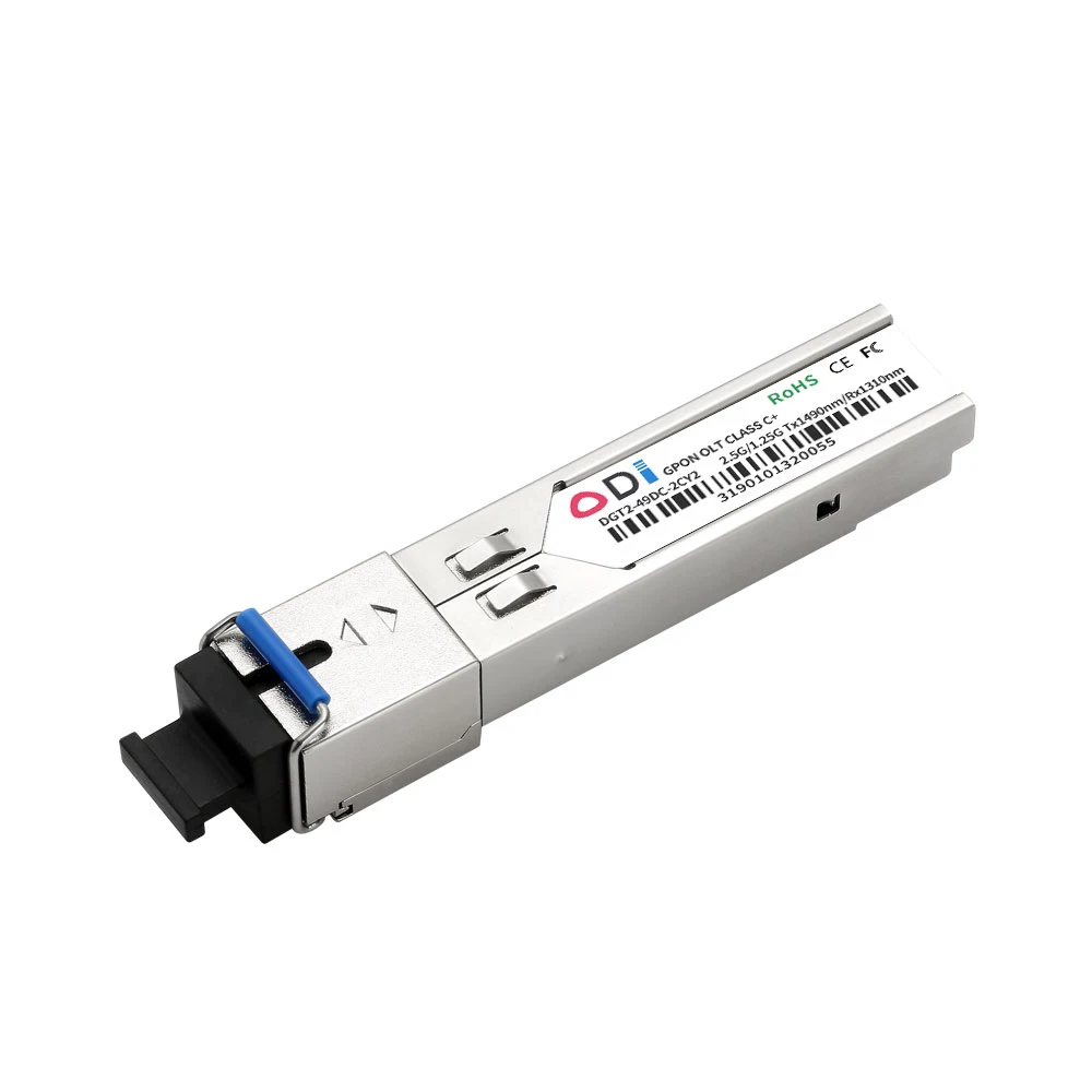 GPON OLT C+++ PON Module Tx1490nm/Rx1310nm Gpon ONU Stick SFP,C++ 5DB / C+++ 7db compatible with almost all of GPON OLT