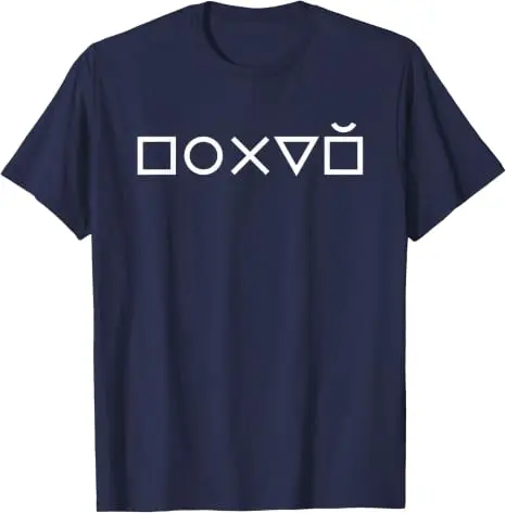 Pohui Russischer Slang Gamer Geometrische Symbole Humor T-Shirt Y2k Lustiges Sarkastisches Russisches Gaming-Kultur Neuartiges Grafik-T-Shirt Kleidung – Detail 15