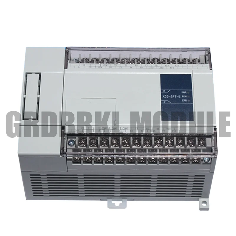 وحدة المعالجة المركزية الجديدة AC220V 14 DI NPN 10 DO الترانزستورات XC3-24T-E PLC