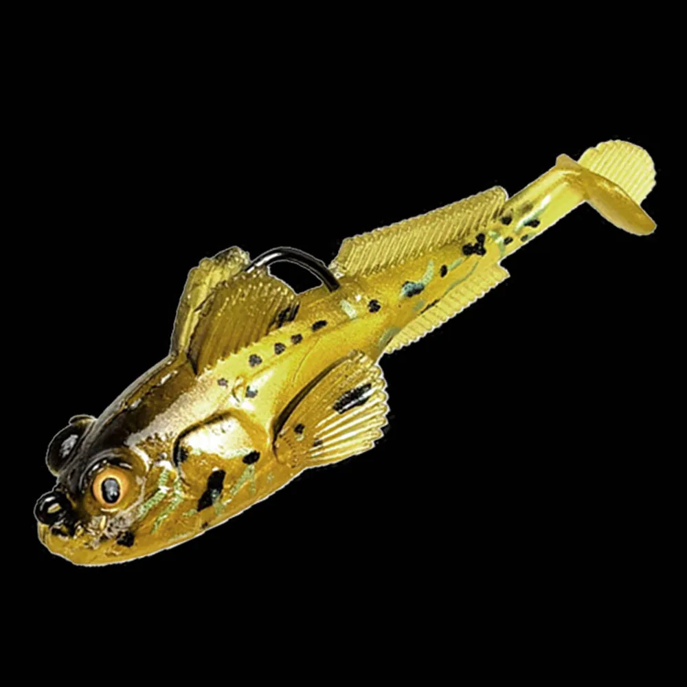 6 stücke Angeln Locken 7,5 cm 18g Grundel Köder Jig Wurm Wobbler Silikon Weichen Köder für Hecht Bass Shad swimbait Pesca – Detail 7